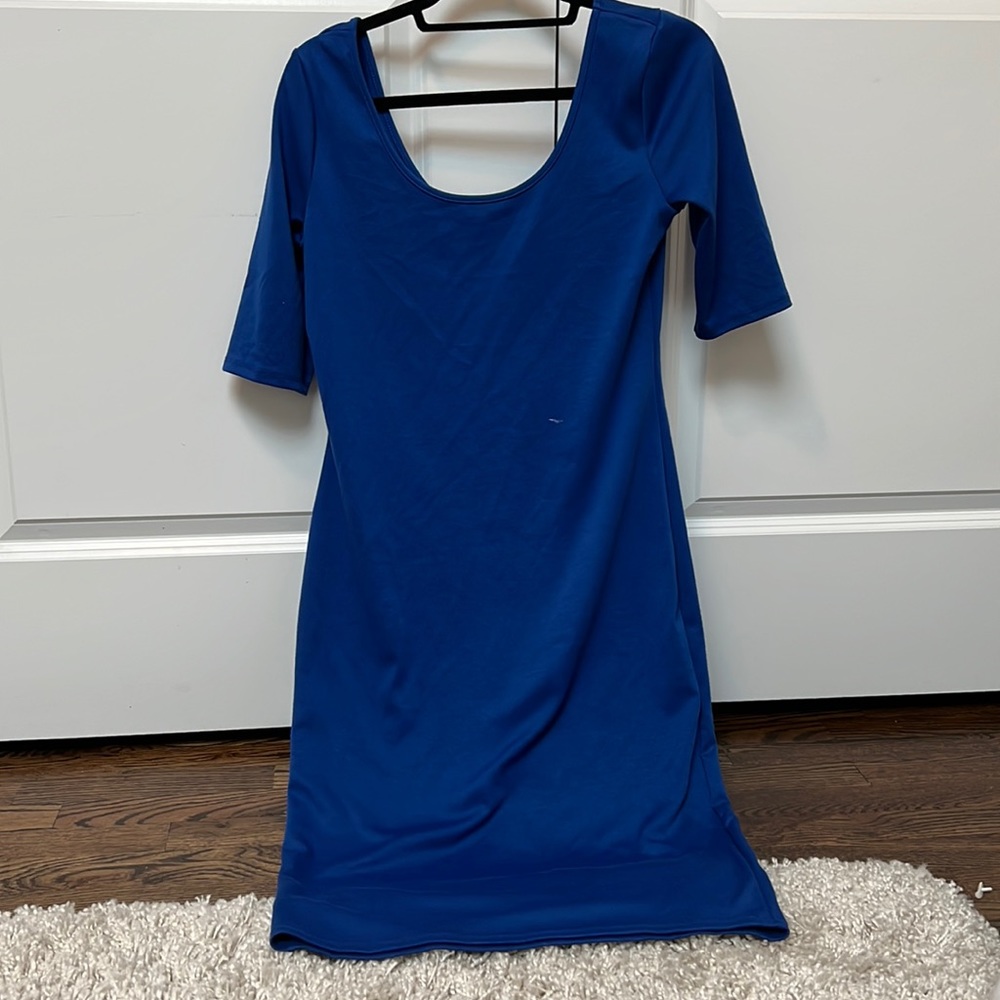 Alloy Royal blue bodycon dress “one size”